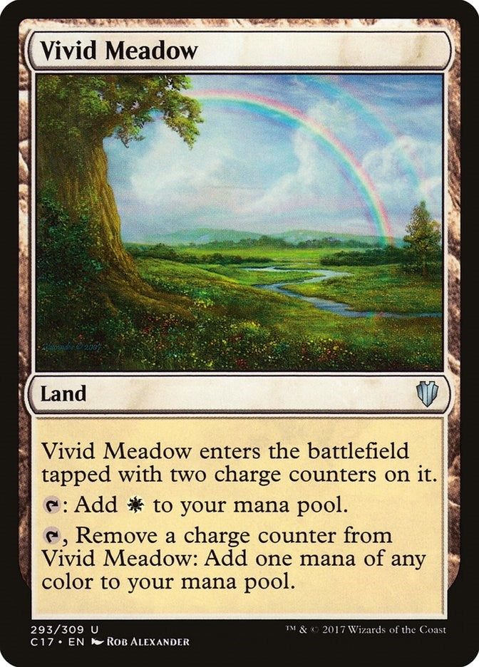Vivid Meadow (293) [C17] - MTG Single