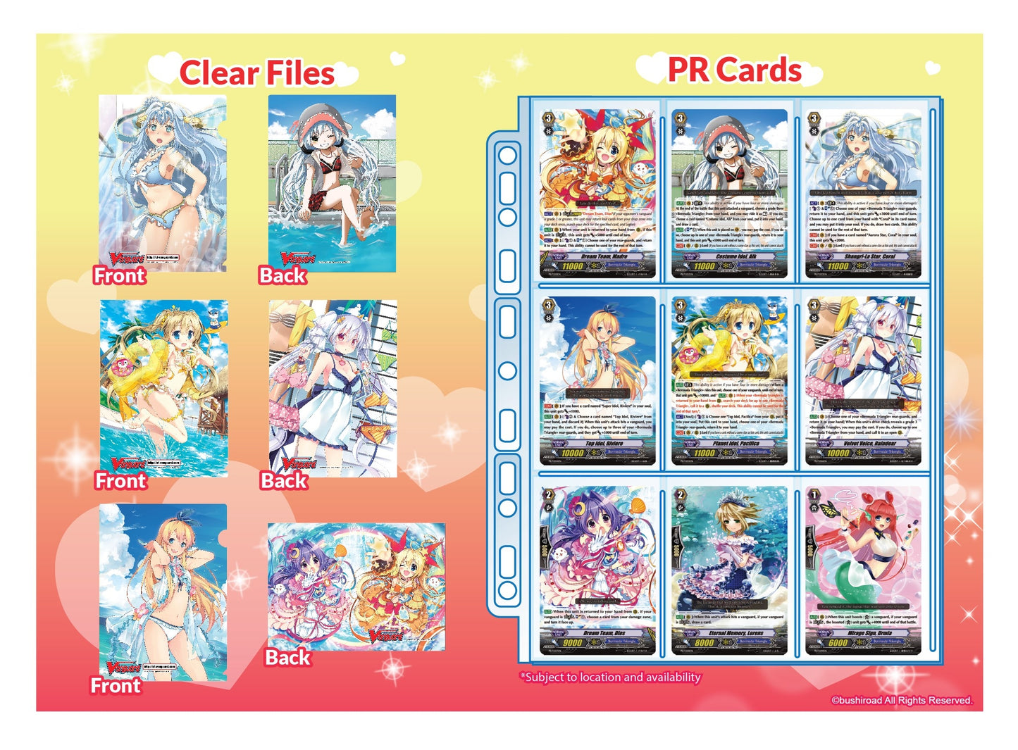 Summer Idol Set [PR] - Cardfight Vanguard Sealed
