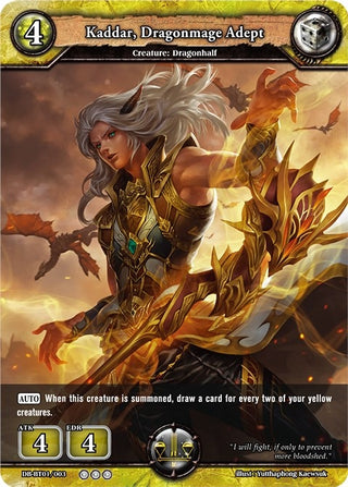 Kaddar Dragonmage Adept (1003) [BP01] - Dragoborne Single