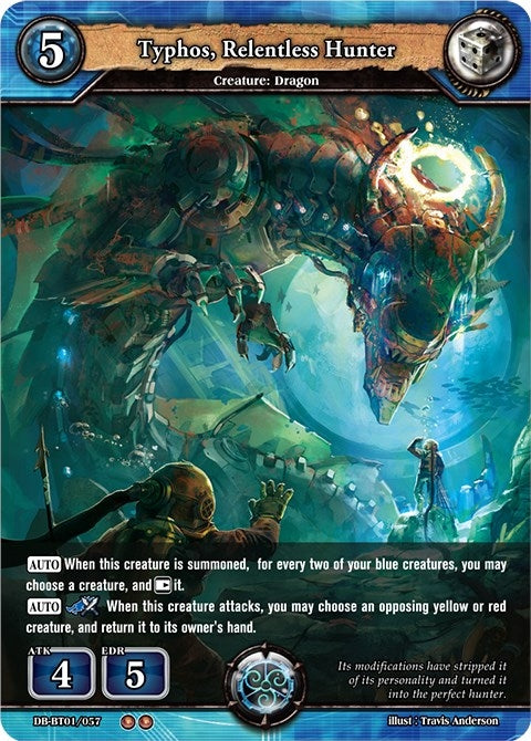 Typhos Relentless Hunter (1057) [BP01] - Dragoborne Single