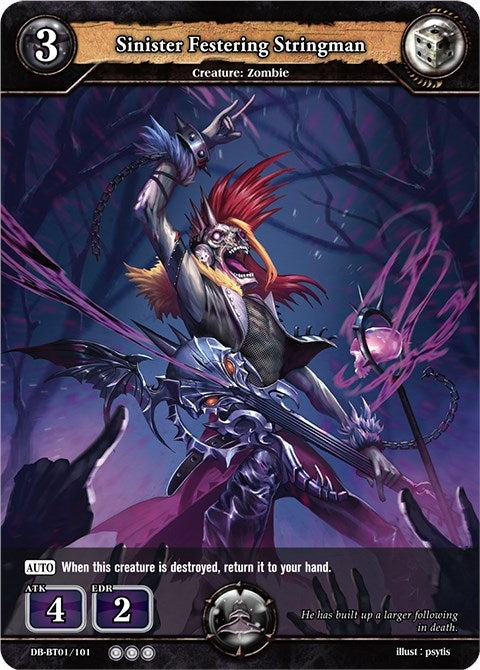 Sinister Festering Stringman (1101) [BP01] - Dragoborne Single