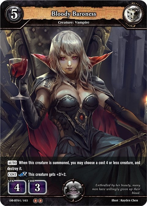 Bloody Baroness (1103) [BP01] - Dragoborne Single