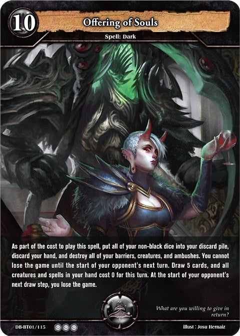 Offering of Souls (1115) [BP01] - Dragoborne Single
