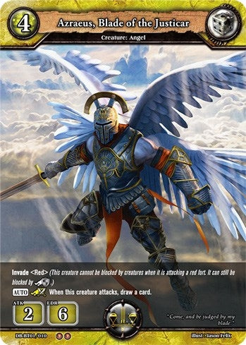 Azraeus Blade of the Justicar (1010) [BP01] - Dragoborne Single