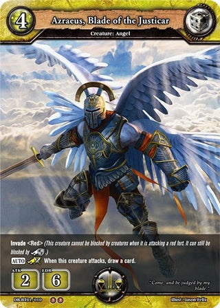 Azraeus Blade of the Justicar (1010) [BP01] - Dragoborne Single