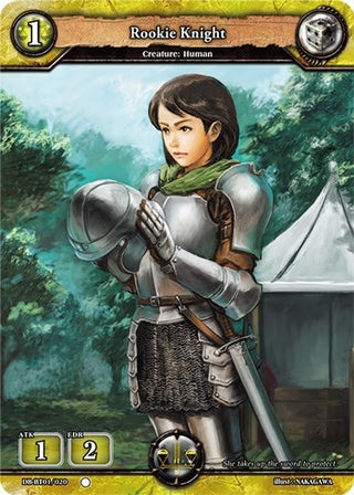 Rookie Knight (1020) [BP01] - Dragoborne Single