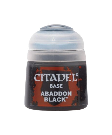 Citadel Base Paint: Abaddon Black [PNTP] - Citadel Paints Sealed
