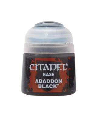 Citadel Base Paint: Abaddon Black [PNTP] - Citadel Paints Sealed