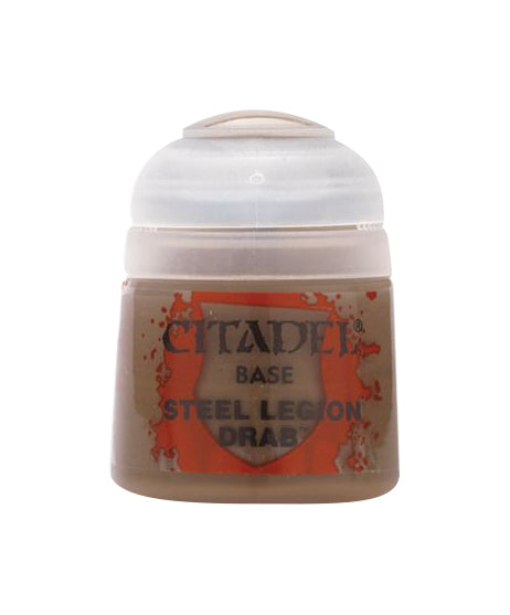 Citadel Base Paint: Steel Legion Drab [PNTP] - Citadel Paints Sealed