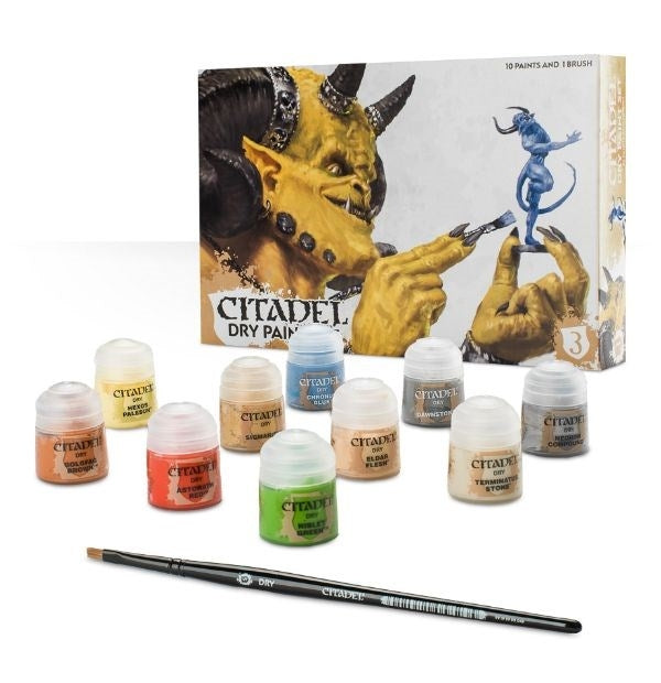 Citadel Dry Paint Set [PNTS] - Citadel Paints Sealed