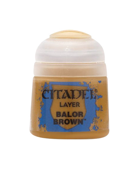 Citadel Layer Paint: Balor Brown [PNTP] - Citadel Paints Sealed