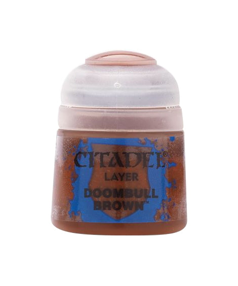 Citadel Layer Paint: Doombull Brown [PNTP] - Citadel Paints Sealed