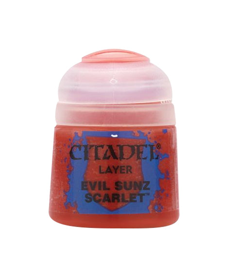 Citadel Layer Paint: Evil Sunz Scarlet [PNTP] - Citadel Paints Sealed