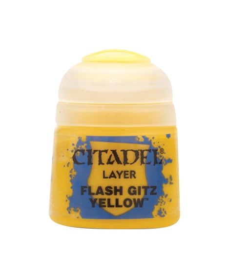 Citadel Layer Paint: Flash Gitz Yellow [PNTP] - Citadel Paints Sealed