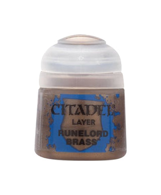 Citadel Layer Paint: Runelord Brass [PNTP] - Citadel Paints Sealed