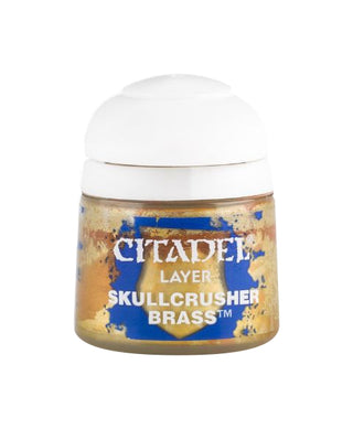 Citadel Layer Paint: Skullcrusher Brass [PNTP] - Citadel Paints Sealed
