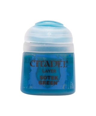 Citadel Layer Paint: Sotek Green [PNTP] - Citadel Paints Sealed