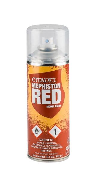 Citadel Spray Paint: Mephiston Red Spray [SPRY] - Citadel Paints Sealed