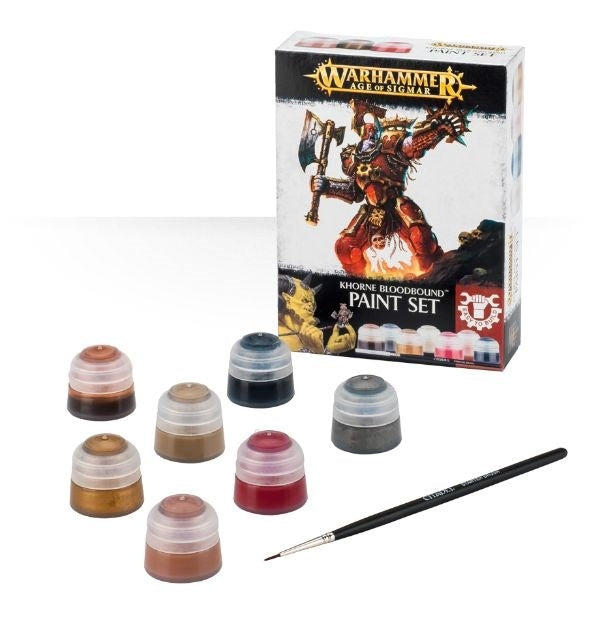 Warhammer: Age of Sigmar - Khorne Bloodbound Paint Set [PNTS] - Citadel Paints Sealed