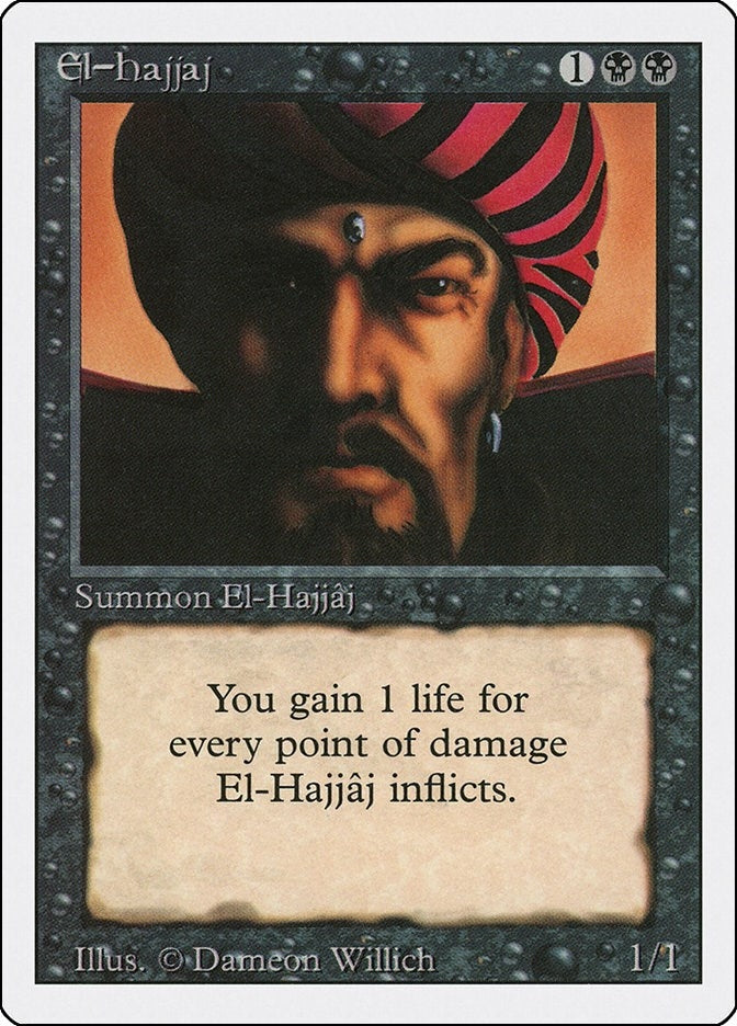 El-Hajjaj [3ED] - MTG Single