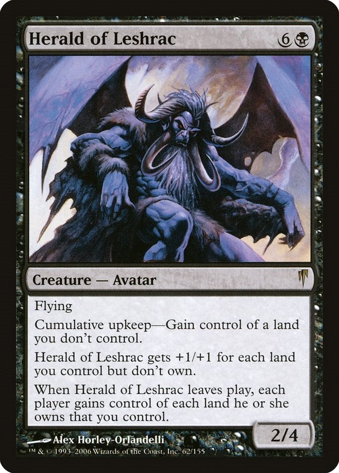 Herald of Leshrac (62) [CSP] - MTG Single