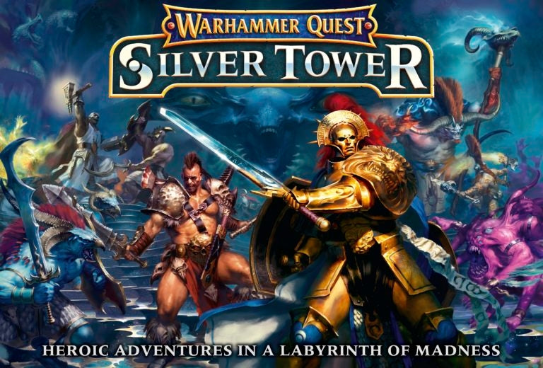 Warhammer Quest: Silver Tower [BIGB] - Warhammer Big Box Games Sealed