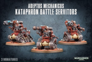 Warhammer: 40K - Adeptus Mechanicus Kataphron Battle Servitors [PLAS] - Warhammer Box Sets Sealed
