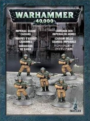 Warhammer: 40K - Astra Militarum Cadians [PLAS] - Warhammer Box Sets Sealed