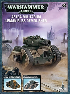 Warhammer: 40K - Astra Militarum Leman Russ Demolisher [PLAS] - Warhammer Box Sets Sealed