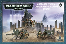 Warhammer: 40K - Cadian Heavy Weapon Squad [PLAS] - Warhammer Box Sets Sealed