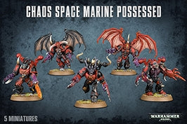 Warhammer: 40K - Chaos Space Marine Possessed [PLAS] - Warhammer Box Sets Sealed