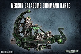 Warhammer: 40K - Necron Catacomb Commmand Barge [PLAS] - Warhammer Box Sets Sealed