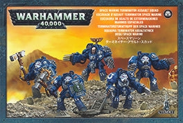 Warhammer: 40K - Space Marine Assault Squad [PLAS] - Warhammer Box Sets Sealed
