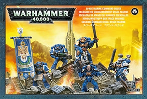 Warhammer: 40K - Space Marine Command Squad [PLAS] - Warhammer Box Sets Sealed