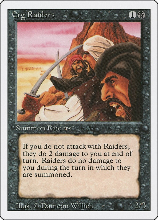 Erg Raiders [3ED] - MTG Single