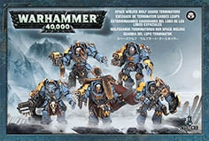 Warhammer: 40K - Space Wolves Wolf Guard Terminators [PLAS] - Warhammer Box Sets Sealed