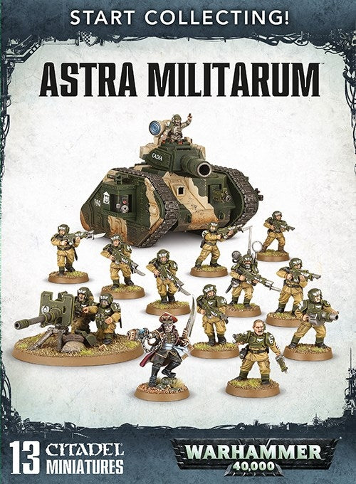 Warhammer: 40K - Start Collecting! Astra Militarum [PLAS] - Warhammer Box Sets Sealed