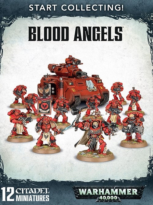 Warhammer: 40K - Start Collecting! Blood Angels [PLAS] - Warhammer Box Sets Sealed