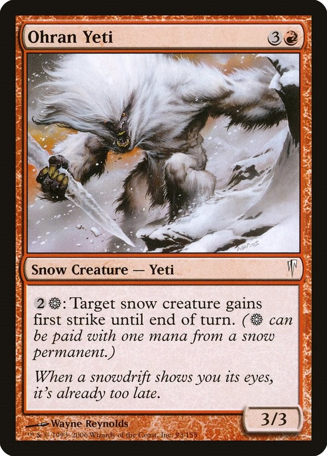 Ohran Yeti (93) [CSP] - MTG Single