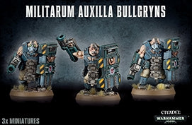 Warhammer: 40K -Militarum Auxilla Bullgryns [PLAS] - Warhammer Box Sets Sealed