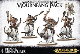 Warhammer: Age of Sigmar - Beastclaw Raiders Mournfang Pack [PLAS] - Warhammer Box Sets Sealed