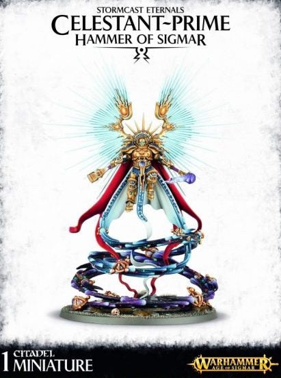 Warhammer: Age of Sigmar - Celestant-Prime Hammer of Sigmar [PLAS] - Warhammer Box Sets Sealed