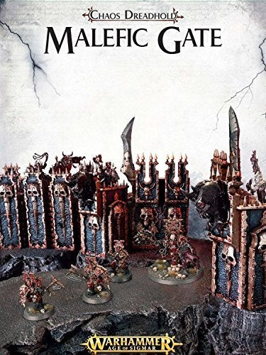 Warhammer: Age of Sigmar - Chaos Dreadhold: Malefic Gate [PLAS] - Warhammer Box Sets Sealed