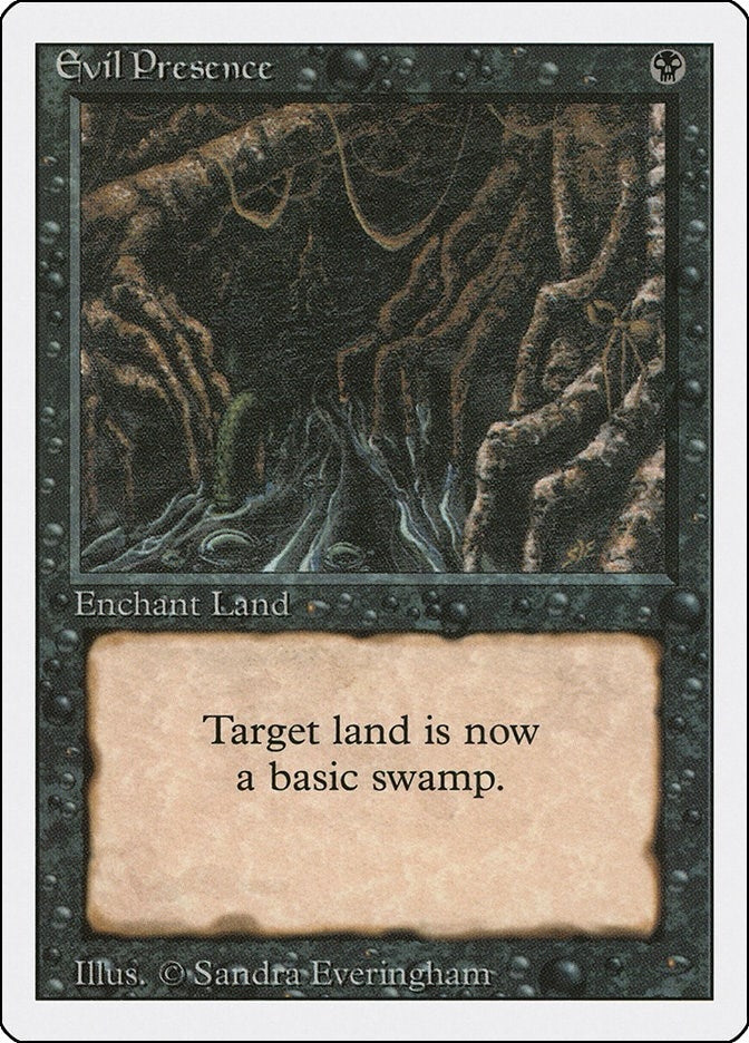 Evil Presence [3ED] - MTG Single
