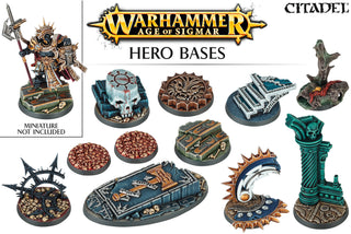 Warhammer: Age of Sigmar - Hero Bases [PLAS] - Warhammer Box Sets Sealed