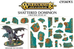 Warhammer: Age of Sigmar - Shattered Dominion Large Base Detail Kit [PLAS] - Warhammer Box Sets Sealed