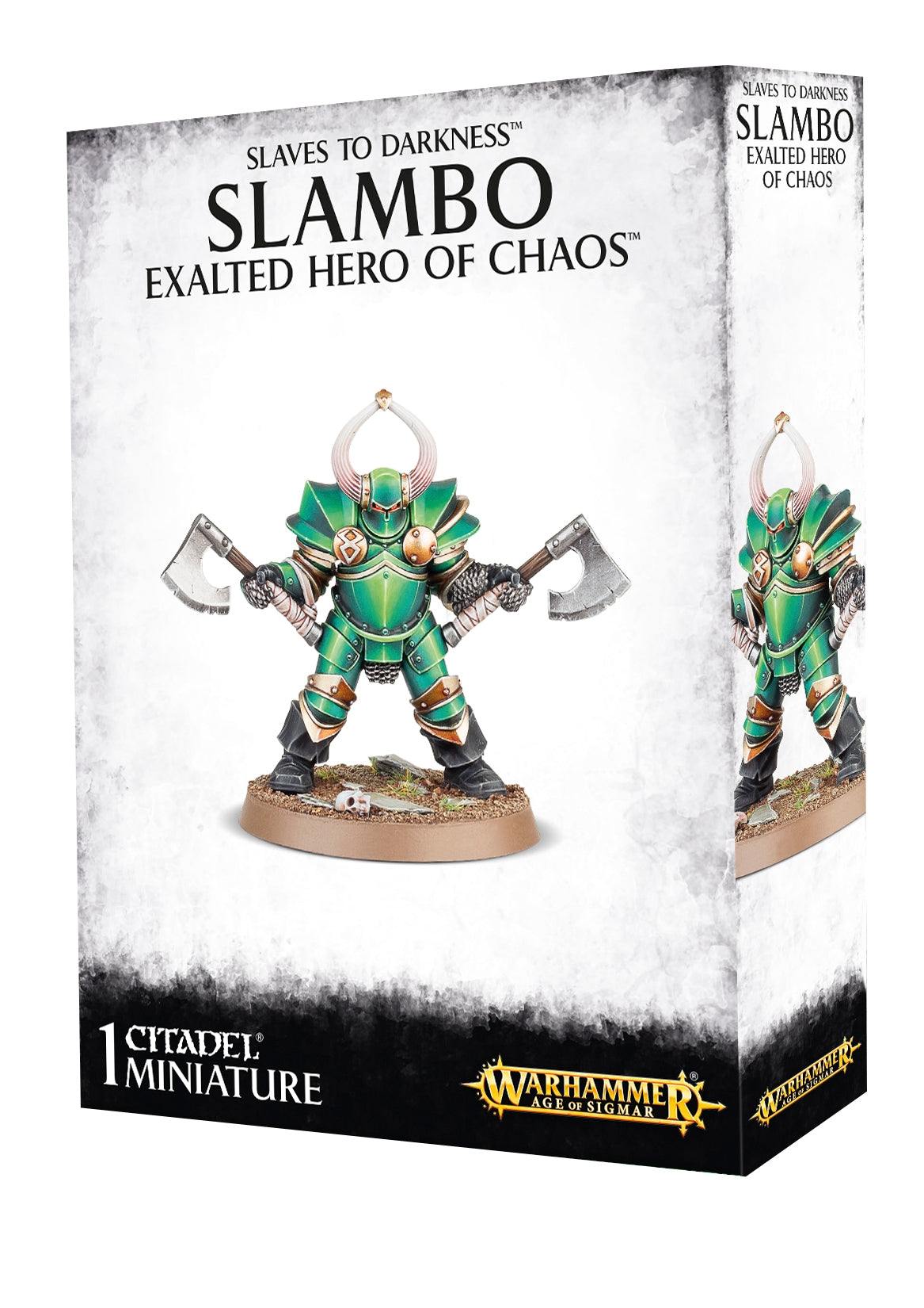Warhammer: Age of Sigmar - Slaves To Darkness Slambo: Exalted Hero [RESI] - Warhammer Box Sets Sealed