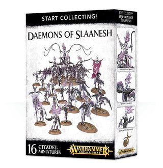 Warhammer: Age of Sigmar - Start Collecting! Daemons of Slaanesh [PLAS] - Warhammer Box Sets Sealed