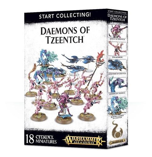 Warhammer: Age of Sigmar - Start Collecting! Daemons of Tzeentch [PLAS] - Warhammer Box Sets Sealed