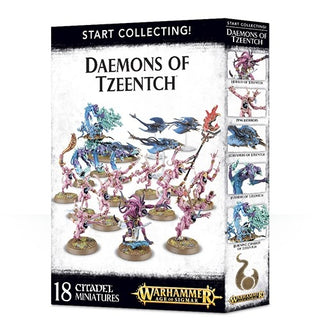 Warhammer: Age of Sigmar - Start Collecting! Daemons of Tzeentch [PLAS] - Warhammer Box Sets Sealed